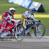 2012-07-31 Speedway Elitserien, Elit Vetlanda - Dackarna: 53 - 37