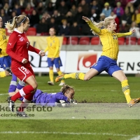 Fotboll Träningslandskamp Sverige  - Schweiz: 3 - 0