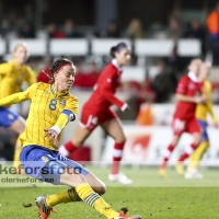 Fotboll Träningslandskamp Sverige  - Schweiz: 3 - 0