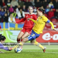 Fotboll Träningslandskamp Sverige  - Schweiz: 3 - 0