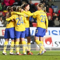 Fotboll Träningslandskamp Sverige  - Schweiz: 3 - 0