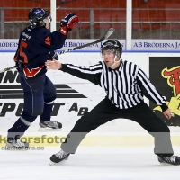2013-01-13, Ishockey,  Halmstad Hammers - Bäcken HC: