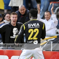 Fotboll Allsvenskan, Helsingborgs IF - AIK: 1 - 2