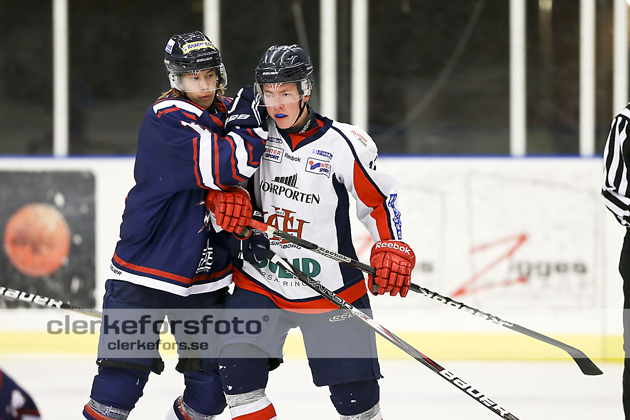 Ishockey J-20 träningsmatch, Halmstad Hammers - Helsingborg HC :