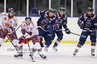 Ishockey Div I Hockeyettan, Halmstad Hammers - Västervik IK :